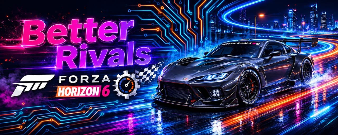 Better Rivals FH6 — classement Forza Horizon 6